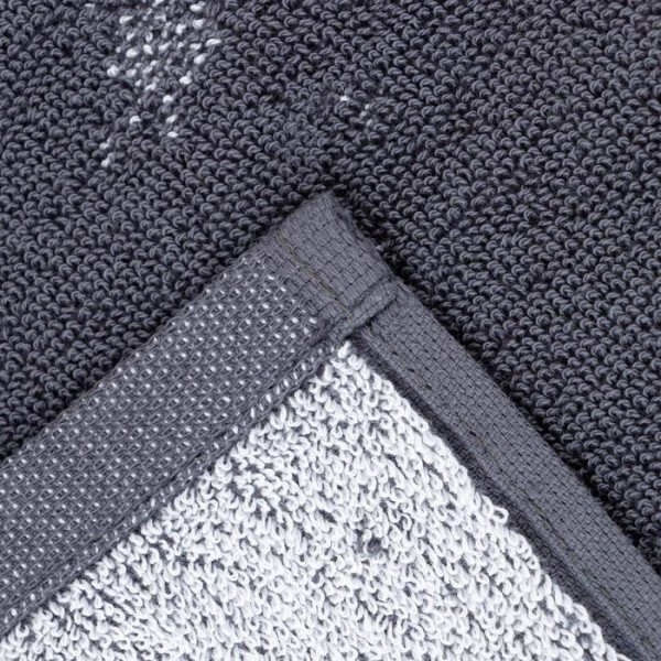 Полотенце именное махровое Этель "Роман" серый, 50х90см, 100% хлопок, 420гр/м2