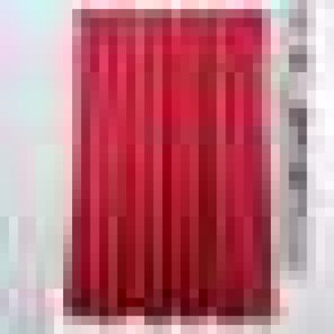 Штора для ванной комнаты «Бриллиант», 180×180 см, полиэстер, цвет бордовый