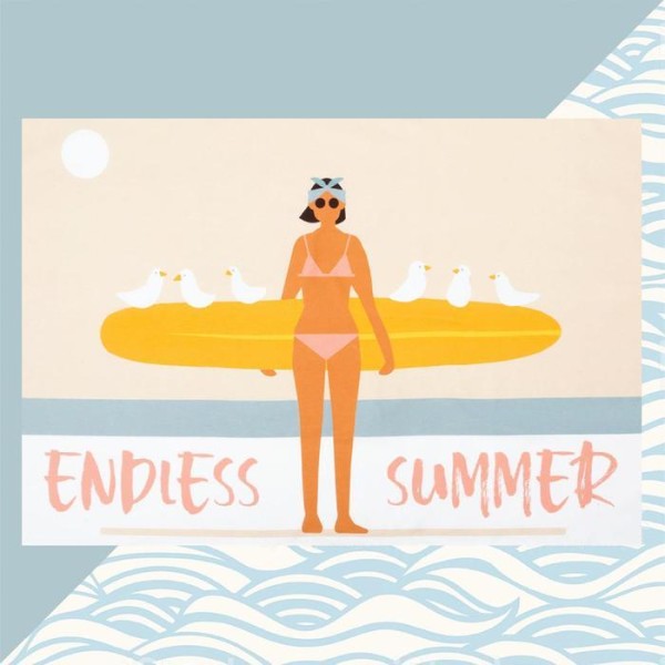 Полотенце пляжное Этель Endless summer 96х146 см, 100% хлопок