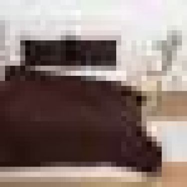 Пододеяльник Этель 145*210см, цв.темно-коричневый, 100% хлопок, мако-сатин, 125 г/м²