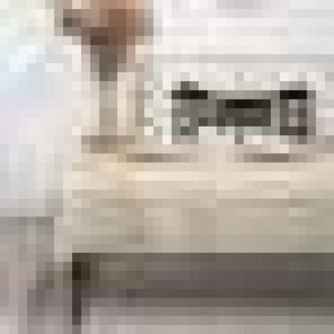 Скатерть "Доляна" Кружево 145х146 см, 100% хлопок, рогожка, 164 г/м2