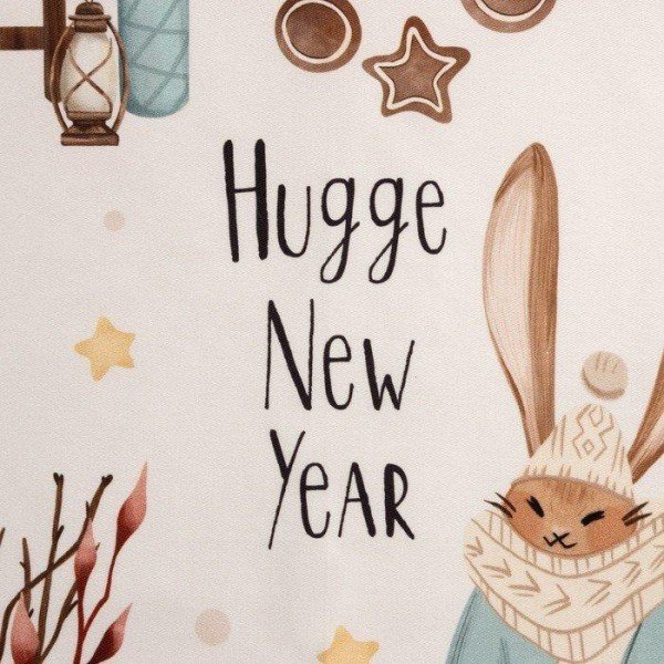 Полотенце "Этель" Hygge New Year 40х73 см, 100% хл, саржа 190 гр/м2