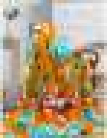 Плед Павлинка Лео и Тиг оранжевый 100х150см аэрософт, 190г/м пэ100%