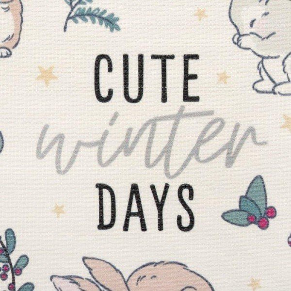 Набор салфеток на стол "Cute winter days", ПВХ, 40*29 см, 2 шт