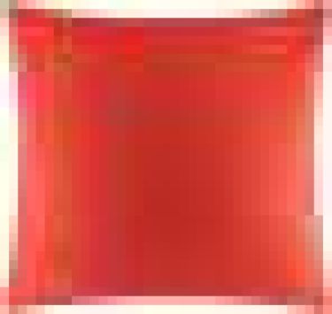 Наволочка Этель 70х70 см, цвет красный, поплин, 125 г/м²