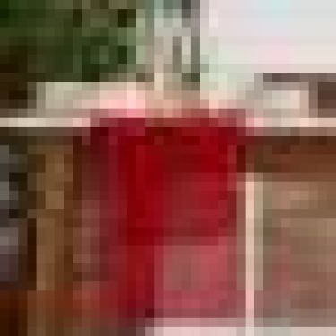 Дорожка с пайетками на стол, цв.красный, 30*120 см